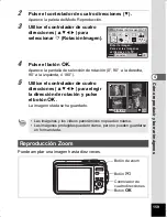 Preview for 161 page of Pentax Optio WS80 Black and Orange (Spanish) Manual De Instrucciones