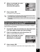 Preview for 171 page of Pentax Optio WS80 Black and Orange (Spanish) Manual De Instrucciones