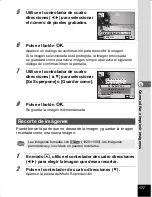 Preview for 179 page of Pentax Optio WS80 Black and Orange (Spanish) Manual De Instrucciones