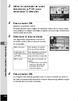 Preview for 180 page of Pentax Optio WS80 Black and Orange (Spanish) Manual De Instrucciones