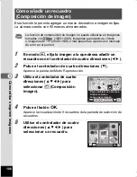 Preview for 188 page of Pentax Optio WS80 Black and Orange (Spanish) Manual De Instrucciones