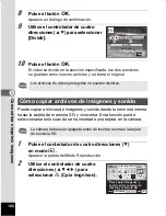 Preview for 194 page of Pentax Optio WS80 Black and Orange (Spanish) Manual De Instrucciones