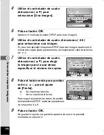 Preview for 198 page of Pentax Optio WS80 Black and Orange (Spanish) Manual De Instrucciones