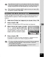 Preview for 199 page of Pentax Optio WS80 Black and Orange (Spanish) Manual De Instrucciones