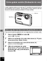 Preview for 202 page of Pentax Optio WS80 Black and Orange (Spanish) Manual De Instrucciones