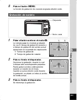 Preview for 203 page of Pentax Optio WS80 Black and Orange (Spanish) Manual De Instrucciones