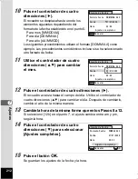 Preview for 214 page of Pentax Optio WS80 Black and Orange (Spanish) Manual De Instrucciones