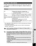 Preview for 233 page of Pentax Optio WS80 Black and Orange (Spanish) Manual De Instrucciones