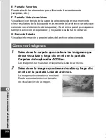 Preview for 252 page of Pentax Optio WS80 Black and Orange (Spanish) Manual De Instrucciones