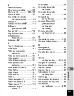 Preview for 285 page of Pentax Optio WS80 Black and Orange (Spanish) Manual De Instrucciones