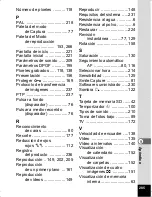 Preview for 287 page of Pentax Optio WS80 Black and Orange (Spanish) Manual De Instrucciones