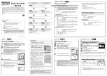 Preview for 1 page of Pentax OPTIOA20 - Optio A20 Digital Camera Connection Manual