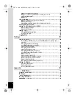 Preview for 8 page of Pentax OptioS4 Operating Manual