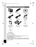 Preview for 10 page of Pentax OptioS4 Operating Manual