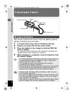 Preview for 14 page of Pentax OptioS4 Operating Manual