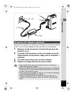 Preview for 17 page of Pentax OptioS4 Operating Manual