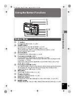 Preview for 31 page of Pentax OptioS4 Operating Manual