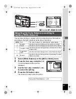 Preview for 45 page of Pentax OptioS4 Operating Manual