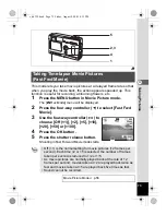 Preview for 75 page of Pentax OptioS4 Operating Manual