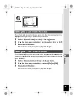 Preview for 107 page of Pentax OptioS4 Operating Manual