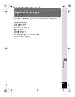 Preview for 113 page of Pentax OptioS4 Operating Manual