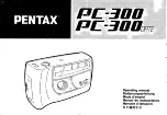 Preview for 2 page of Pentax PC-300 DATE Operating Manual