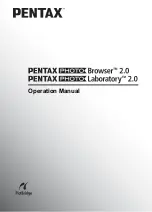 Pentax Photo Browser 2.0 Operation Manual preview