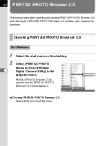 Preview for 24 page of Pentax Photo Browser 2.0 Operation Manual