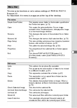 Preview for 29 page of Pentax Photo Browser 2.0 Operation Manual