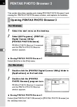 Preview for 20 page of Pentax PHOTO Browser 3 Operating Manual