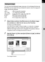 Preview for 47 page of Pentax PHOTO Browser 3 Operating Manual