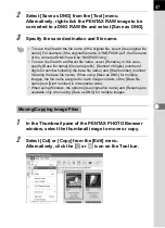 Preview for 49 page of Pentax PHOTO Browser 3 Operating Manual