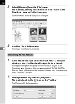 Preview for 52 page of Pentax PHOTO Browser 3 Operating Manual