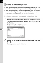 Preview for 54 page of Pentax PHOTO Browser 3 Operating Manual