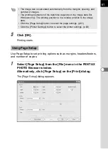 Preview for 63 page of Pentax PHOTO Browser 3 Operating Manual