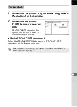 Preview for 73 page of Pentax PHOTO Browser 3 Operating Manual