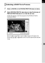 Preview for 81 page of Pentax PHOTO Browser 3 Operating Manual