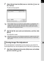 Preview for 93 page of Pentax PHOTO Browser 3 Operating Manual