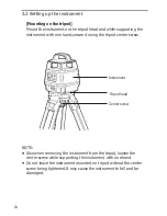 Предварительный просмотр 24 страницы Pentax PLP-601 Instruction Manual