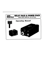 Предварительный просмотр 1 страницы Pentax Power Pack Motor Drive System Operating Manual