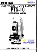 Pentax PTS-10 Instruction Manual предпросмотр