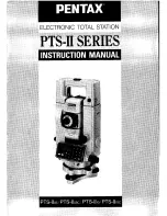 Pentax PTS-II05 Instruction Manual preview