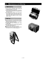 Предварительный просмотр 39 страницы Pentax PTS-II05 Instruction Manual