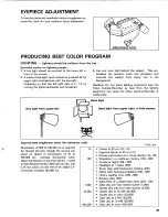 Предварительный просмотр 21 страницы Pentax PV-C1SA Instruction Manual