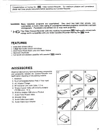 Предварительный просмотр 3 страницы Pentax PV-C66A Instruction Manual