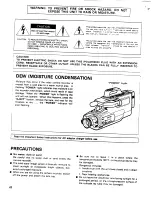 Предварительный просмотр 2 страницы Pentax PV-C78A Instruction Manual