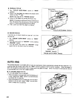 Предварительный просмотр 22 страницы Pentax PV-C78A Instruction Manual