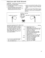 Предварительный просмотр 21 страницы Pentax PV-C880A Instruction Manual