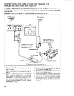 Предварительный просмотр 22 страницы Pentax PV-C880A Instruction Manual