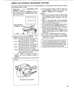 Предварительный просмотр 29 страницы Pentax PV-C880A Instruction Manual